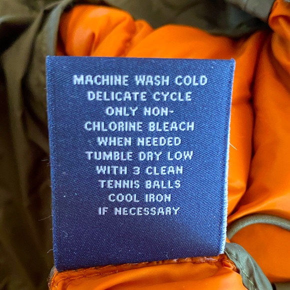 Duck Down Puffer Vest- Olive - Picture 5 of 7